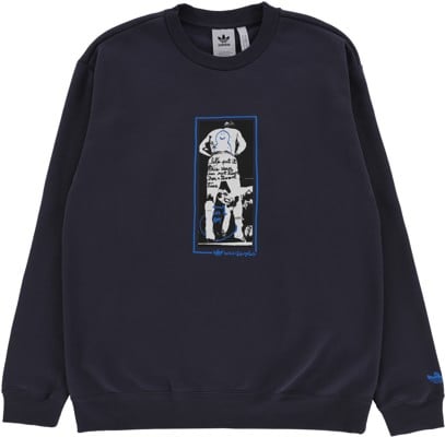 Adidas Shmoo Olmp Crew Sweatshirt - shadow navy - view large