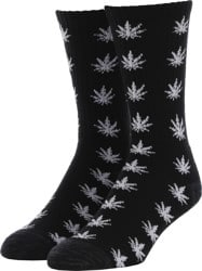 HUF Polka Pots Plantlife Sock - black