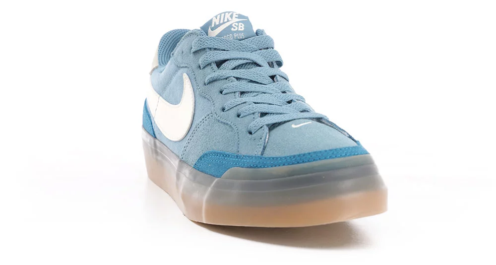 NIKE ポゴ Nike SB Pogo Plus White, Orange & Blue Skate Shoes | MainPlace Mall