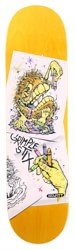 Anti-Hero Hewitt Grimple Coloring Book 8.4 Skateboard Deck - yellow