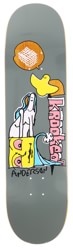 Krooked Anderson Hatter 8.25 Skateboard Deck - brown