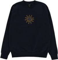 HUF Sun Guy Crew Sweatshirt - navy