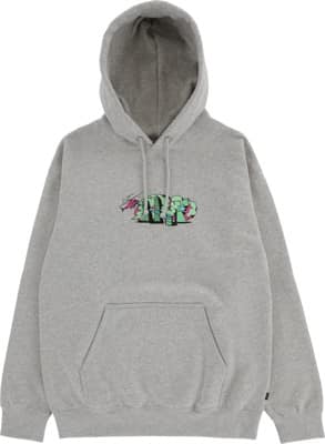 HUF Street Level Hoodie - heather grey - view large