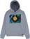 Quasi Flower Power Hoodie - blueberry