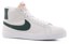 Nike SB Zoom Blazer Mid Skate Shoes - (orange label) white/pro green-white-pro green