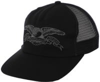 Anti-Hero Basic Eagle Trucker Hat - black/charcoal
