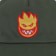 dark green/red/gold - front detail