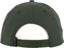 Spitfire Bighead Unstructured Snapback Hat - dark green/red/gold - reverse