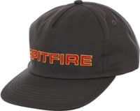 Spitfire Classic 87' Snapback Hat - charcoal