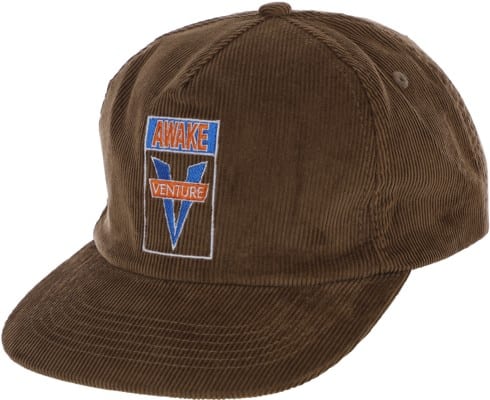 Venture Awake Snapback Hat - brown/blue/orange - view large
