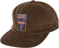 Venture Awake Snapback Hat - brown/blue/orange