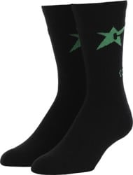 Carpet C-Star Sock - black/green