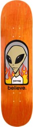 Alien Workshop Thrasher x Alien Believe 8.25 Skateboard Deck - orange