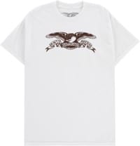 Anti-Hero Basic Eagle T-Shirt - white/brown