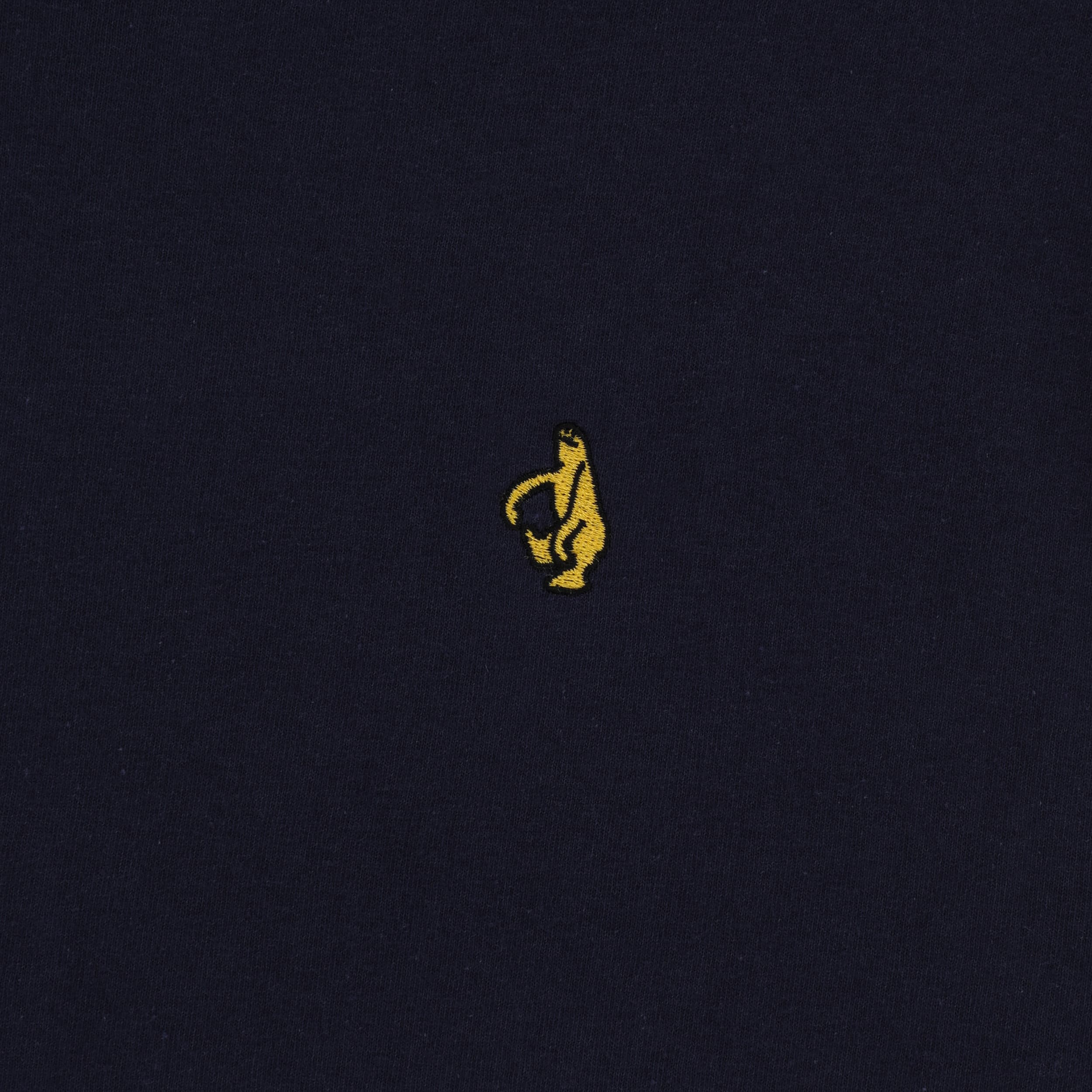 Krooked Shmoo Embroidered T-Shirt - navy/yellow | Tactics