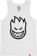 Spitfire Bighead Tank - white/black