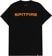 Spitfire Classic 87' T-Shirt - black/gold-red