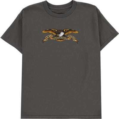 Anti-Hero Kids Eagle T-Shirt - charcoal - view large