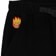Spitfire Bighead Fill Cargo Pants - black corduroy - front detail