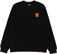 Spitfire Lil Bighead Fill Crew Sweatshirt - black/red-gold-white