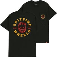 Spitfire Bighead Classic Pocket T-Shirt - forrest green/gold-red