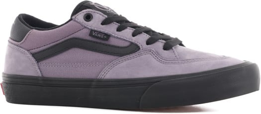 Vans Rowan Pro Skate Shoes - nubuck light purple/black - view large