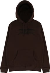 Anti-Hero Basic Eagle Hoodie - brown/black