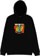 Krooked KRKD Moon Smile Hoodie - black/multicolor