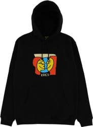 Krooked KRKD Moon Smile Hoodie - black/multicolor