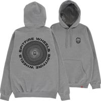 Spitfire Classic Vortex Hoodie - heather grey/black