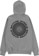 Spitfire Classic Vortex Hoodie - heather grey/black - reverse