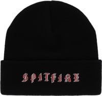 Spitfire Old E Beanie - black/red