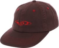 WKND Fishbone Denim Snapback Hat - brown