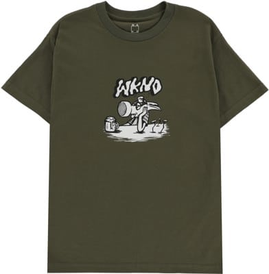 WKND Hammered T-Shirt - dark green - view large