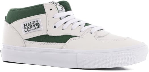 Vans Skate Half Cab Shoes - white/green - view large