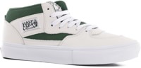 Vans Skate Half Cab Shoes - white/green