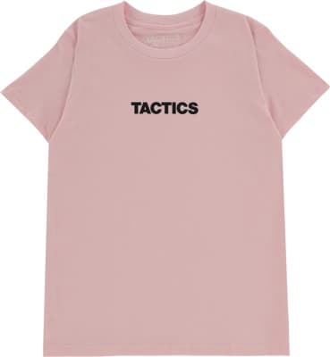 Tactics Kids Wordmark T-Shirt - pale pink - view large