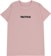 Tactics Kids Wordmark T-Shirt - pale pink