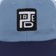 light blue/navy - front detail
