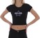 Tactics Women's Starchain Wordmark Baby T-Shirt - black - alternate