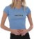 Tactics Women's Starchain Wordmark Baby T-Shirt - baby blue - alternate