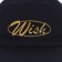 Deathwish Wishful Snapback Hat - navy - front detail