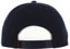 Deathwish Wishful Snapback Hat - navy - reverse