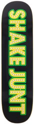 Shake Junt Stretch 8.5 Skateboard Deck - black