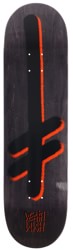 Deathwish Gang Logo 8.475 Skateboard Deck - black/orange