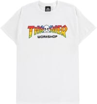 Thrasher Thrasher x AWS - Spectrum T-Shirt - white