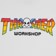 Thrasher Thrasher x AWS - Spectrum T-Shirt - white - front detail