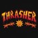 Thrasher Sketch T-Shirt - black - front detail