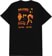 Thrasher Sketch T-Shirt - black - reverse