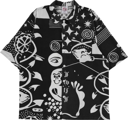 Polar Skate Co. Spiral S/S Shirt - black/white - view large